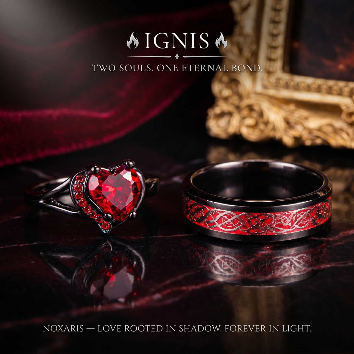 NOXARIS™–Anillos de Pareja