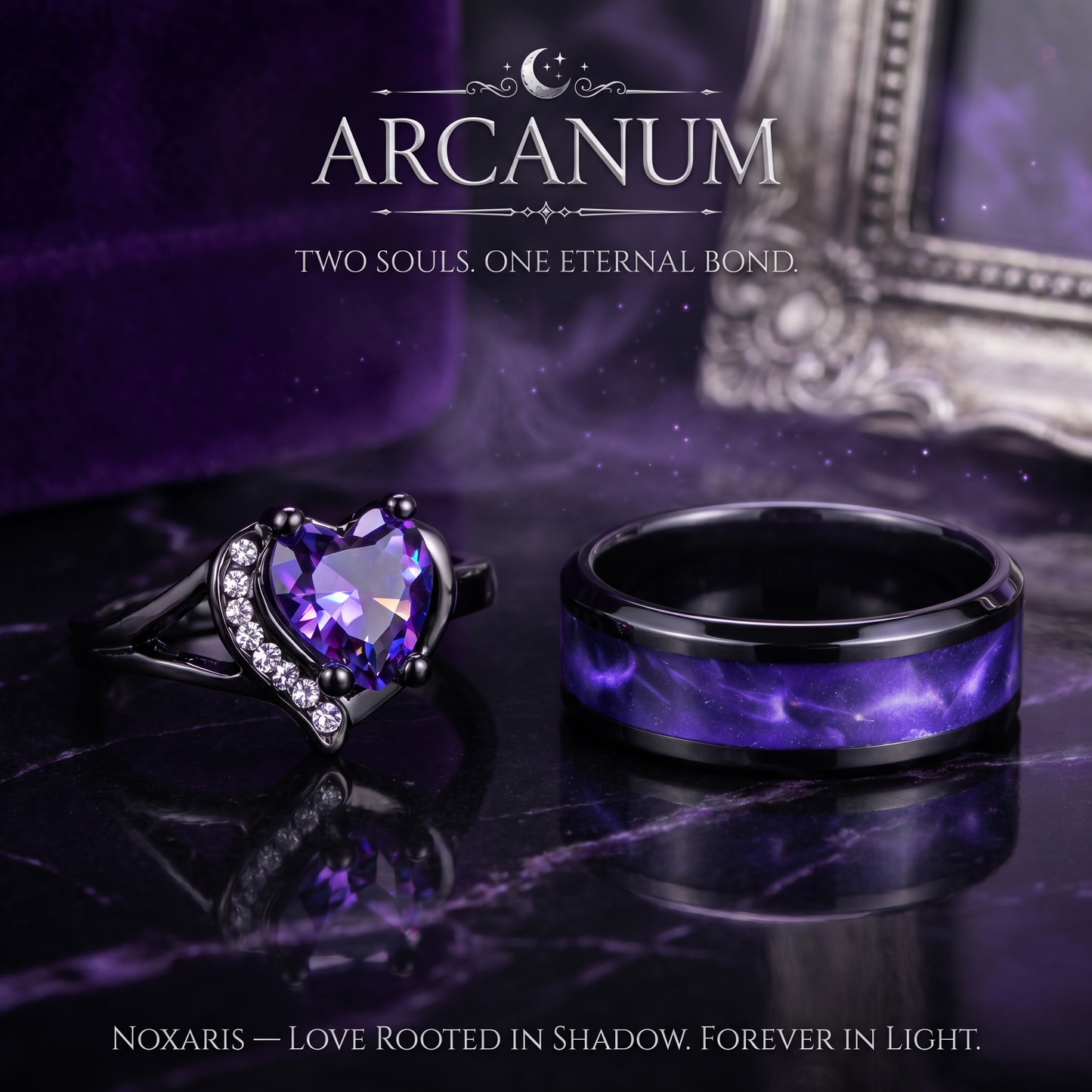 NOXARIS™–Anillos de Pareja